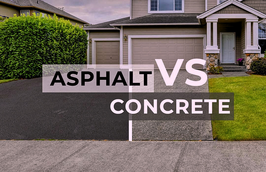 Asphalt Vs. Concrete Driveway: Expectations vs. Reality